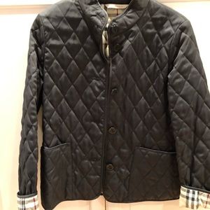 Burberry Plaid lined jacket